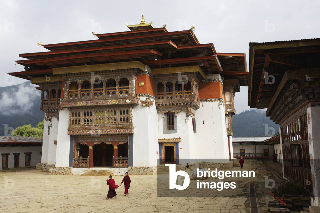 Gangteng Monastery, Phobjika Valley, Bhutan (photo)
