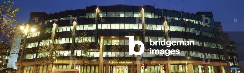Dublin City, Co Dublin, Ireland, International Financial Services Centre (Ifsc), Aib (photo)