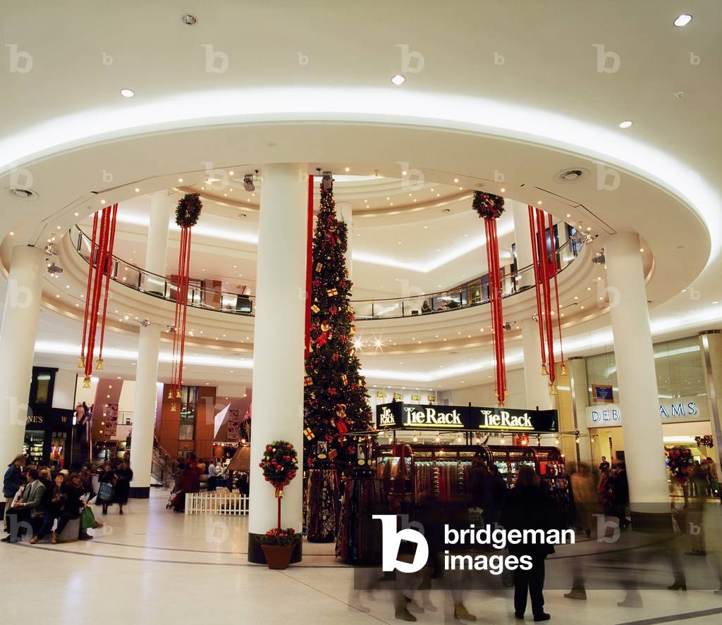 Dublin, Co Dublin, Ireland, Christmas In Jervis Shopping Centre On Jervis Street (photo)