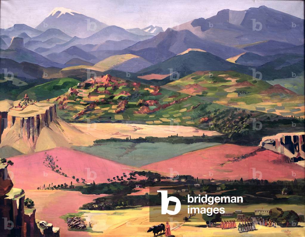 Armenia, 1957 (oil on canvas)