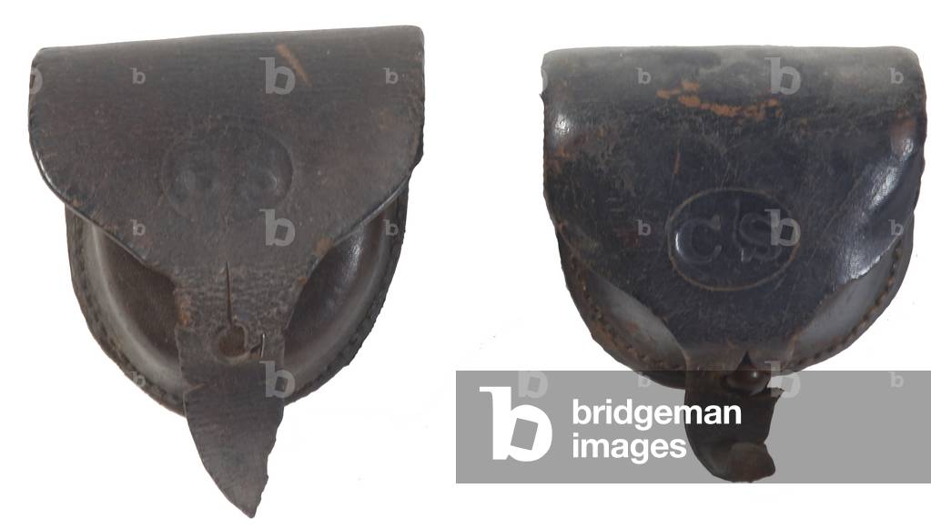 Confederate percussion cap pouches