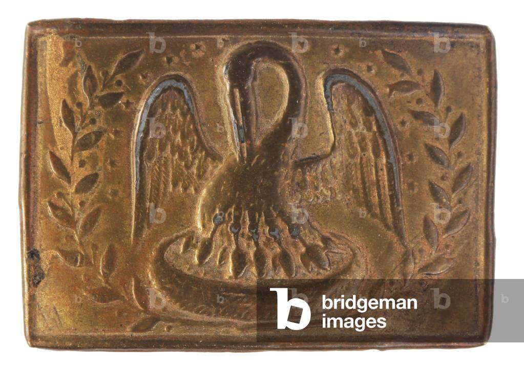 Confederate Louisiana Belt Buckle