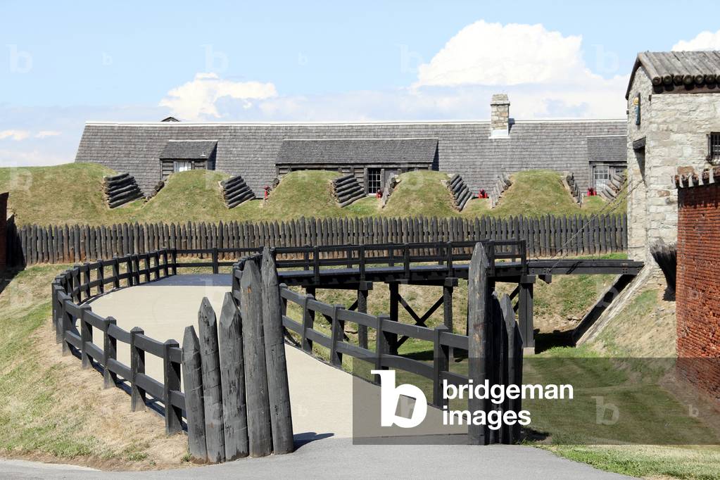 View of Old Fort Niagara, Youngstown, New York, USA (photo)