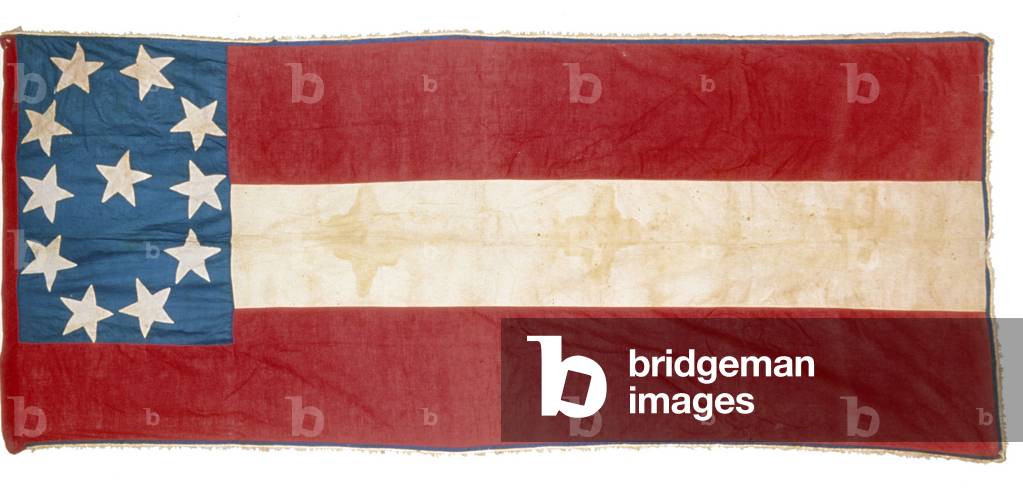 Confederate 1st National flag Tennessee style