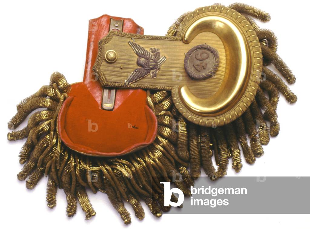 United States Civil Wardress epaulettes of a Colonel of a Union 46th Infantry Regiment