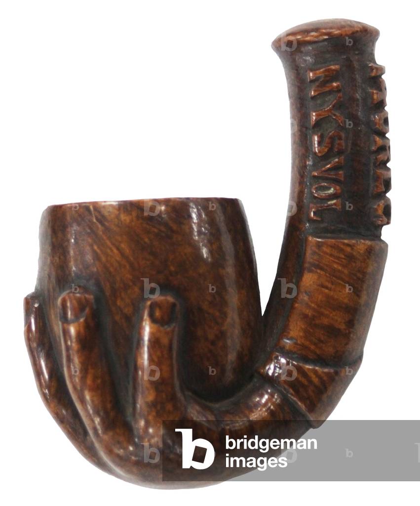 Carved Soldiers Pipe From The 140th New York Volunteers