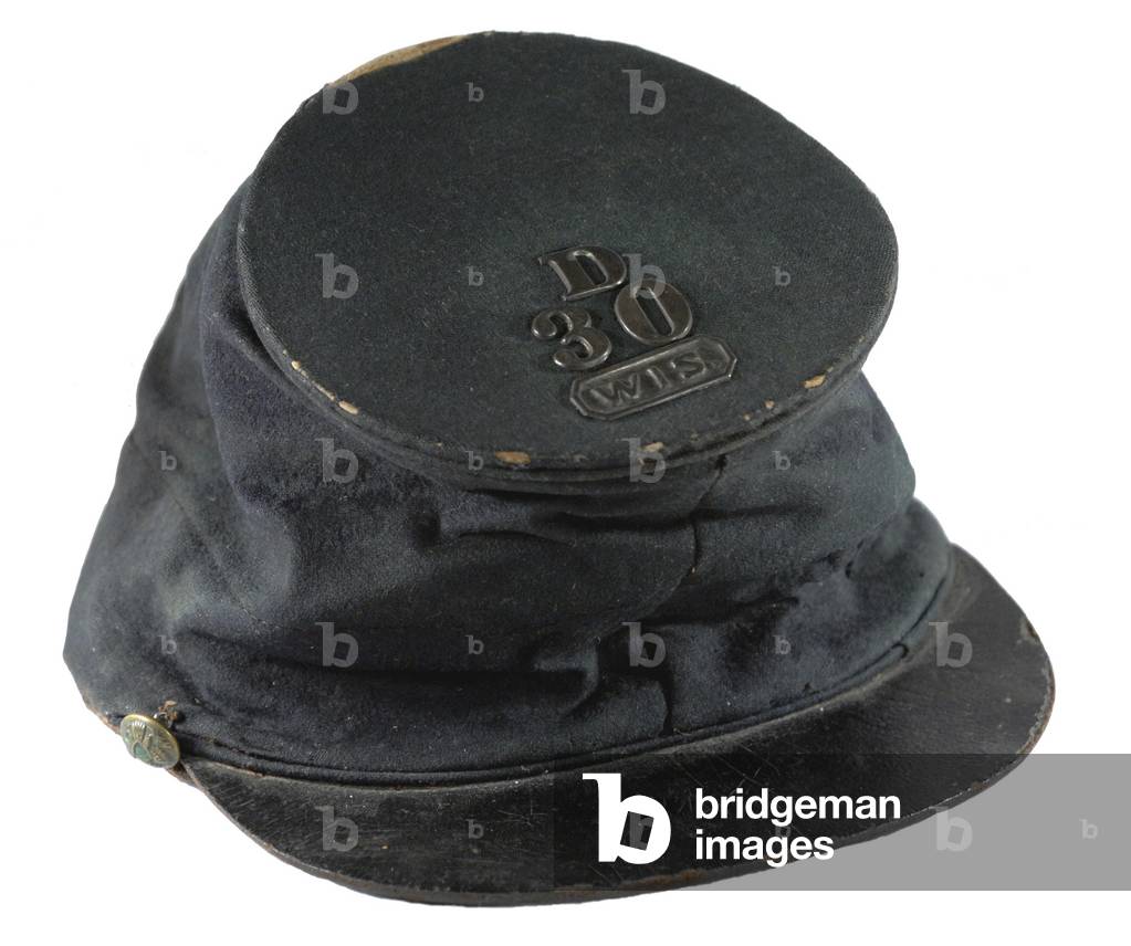 Forage cap of John H. Blanding of the 30th Wisconsin Infantry
