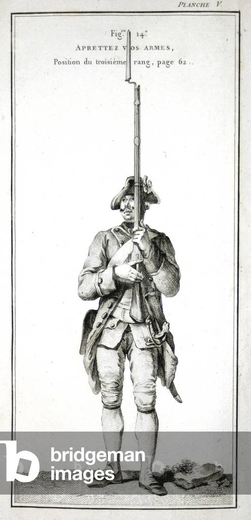 French infantry 1766 drill manual