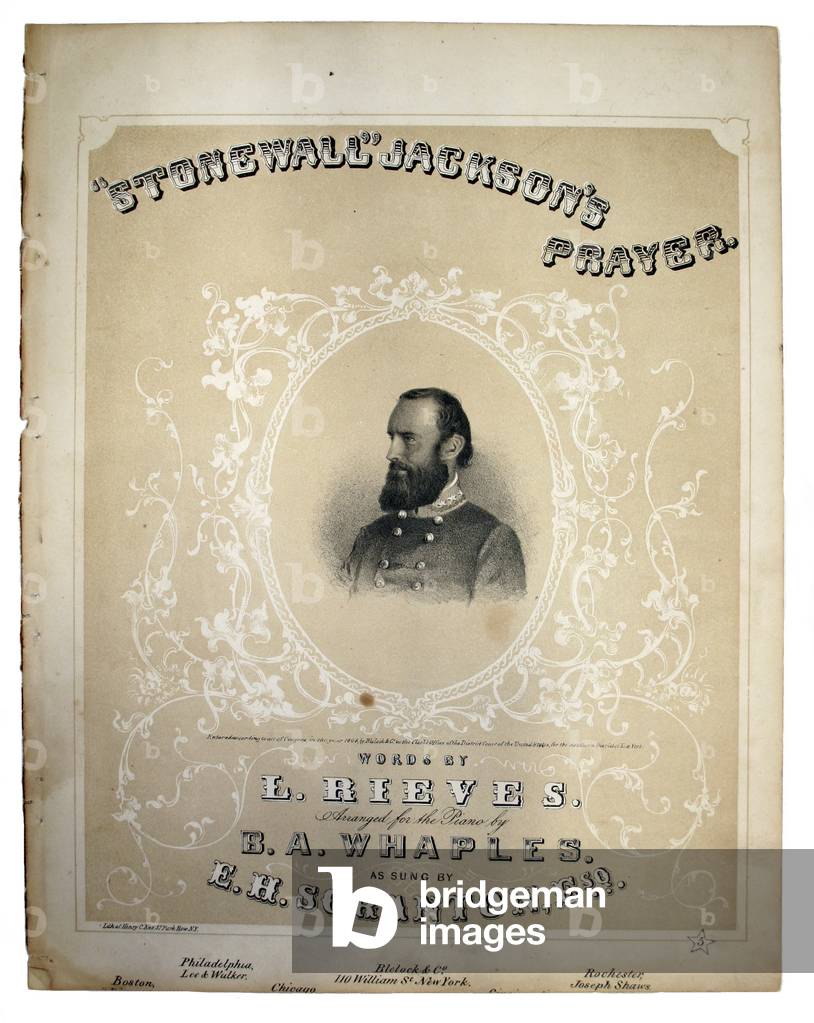 Stonewall Jackson's Prayer Sheet Music