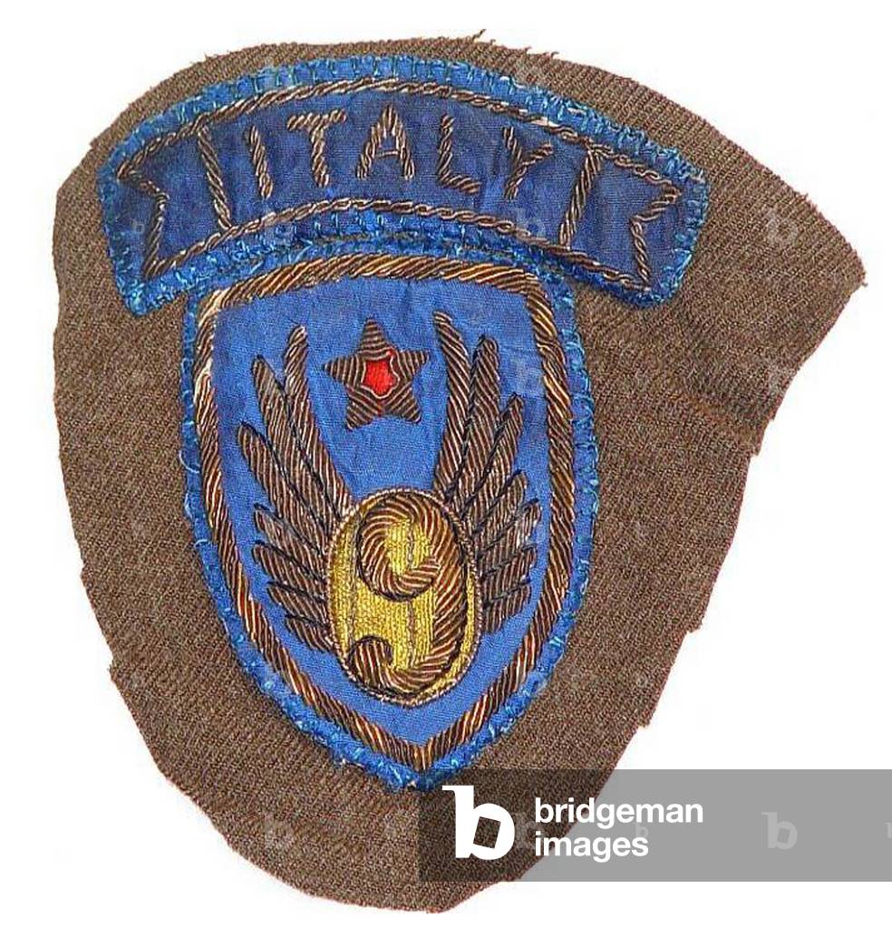 United States,9th US Air Force Italy theatre made shoulder patch