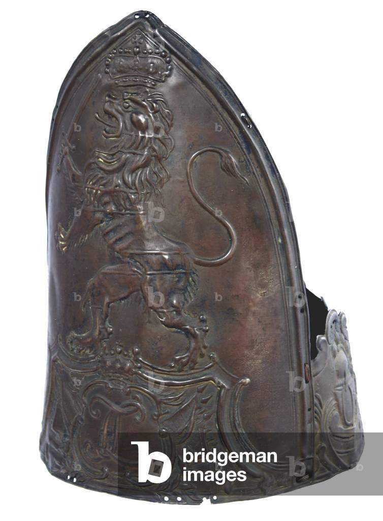 Hessian Fusilier cap, Found near the site of Fort Mercer, Red Bank New Jersey