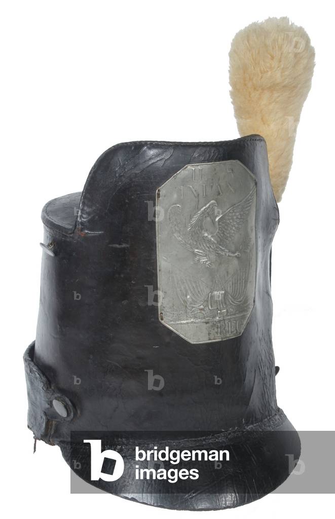 United States 1813 Pattern leather infantry shako