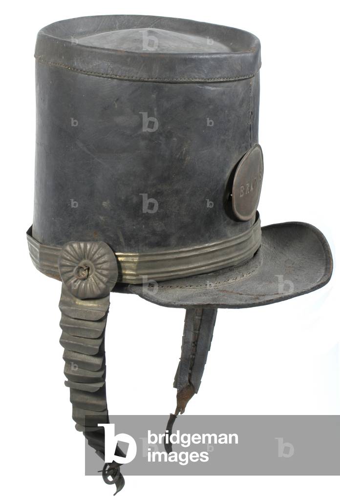 Enlisted man's infantry shako of the Bravo Battalion