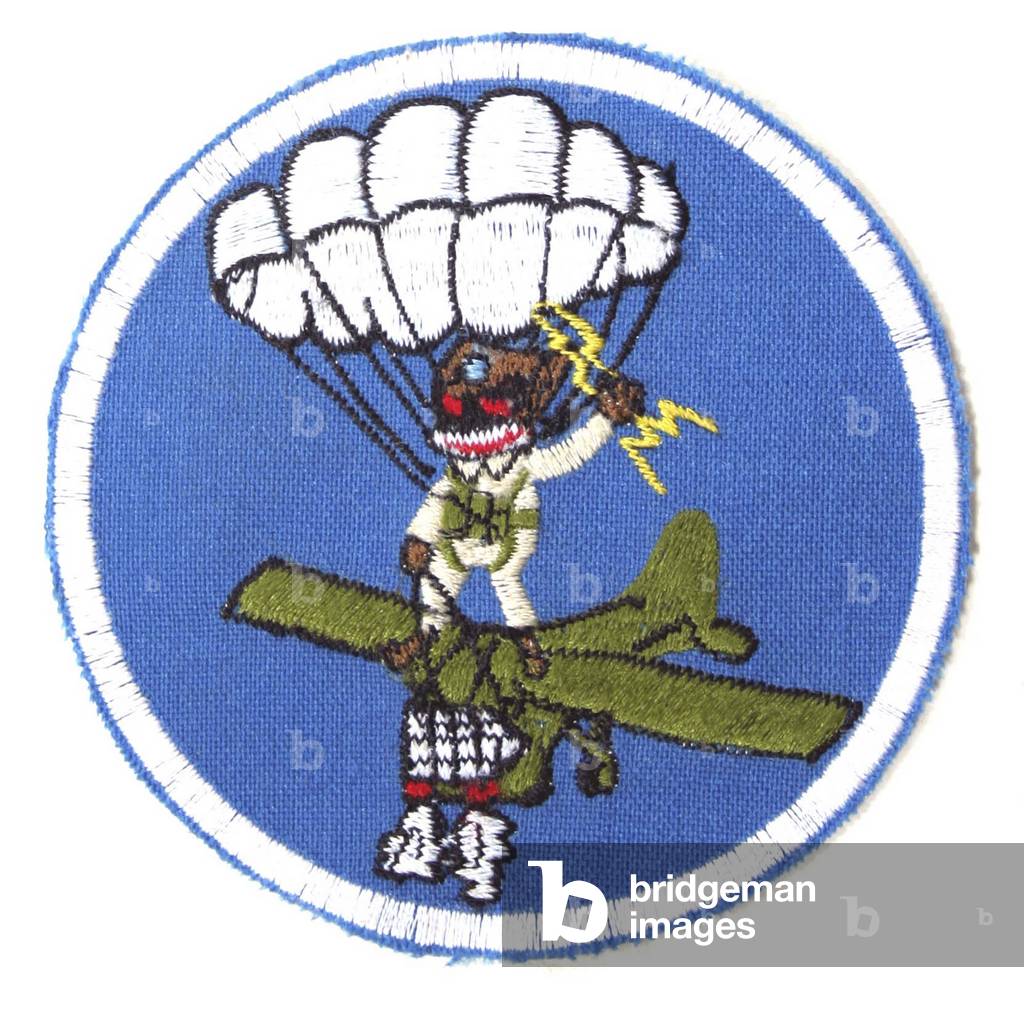 United States, Patch of the 515th Parachute Infantry Battalion- African- American unit