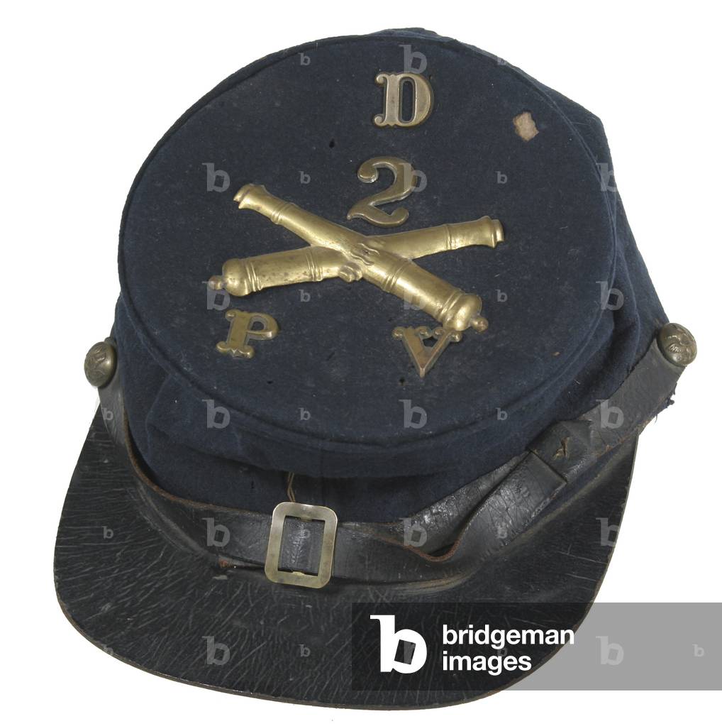 Forage Cap of 1st Lieutenant Benjamin F Wagner, Battery D, 2nd Pennsylvania Heavy Artillery
