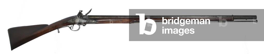 British officer's breechloading flintlock Ferguson rifle, American Revolutionary War (wood & metal)