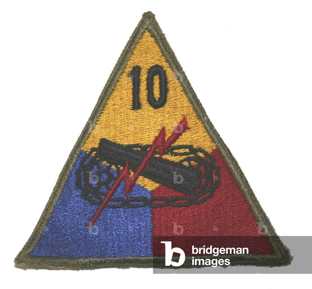 United States,10th Armored Division Shoulder Patch