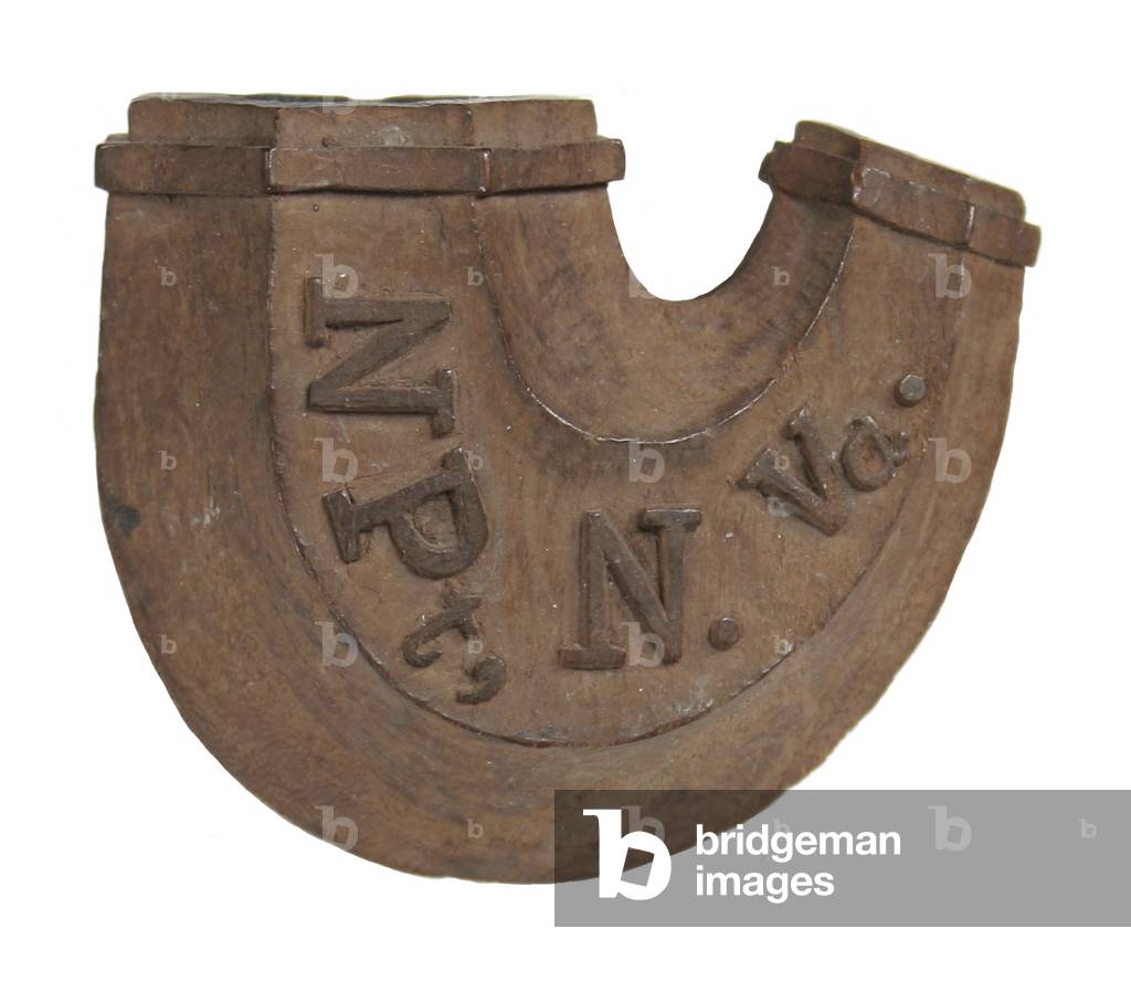 Carved wooden pipe owned by Sergeant Frank Tilson , 2nd U S Sharpshooters