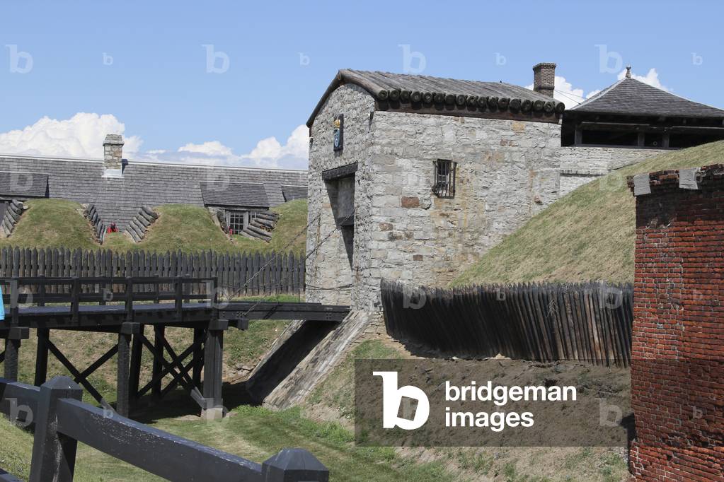 View of Old Fort Niagara, Youngstown, New York, USA (photo)