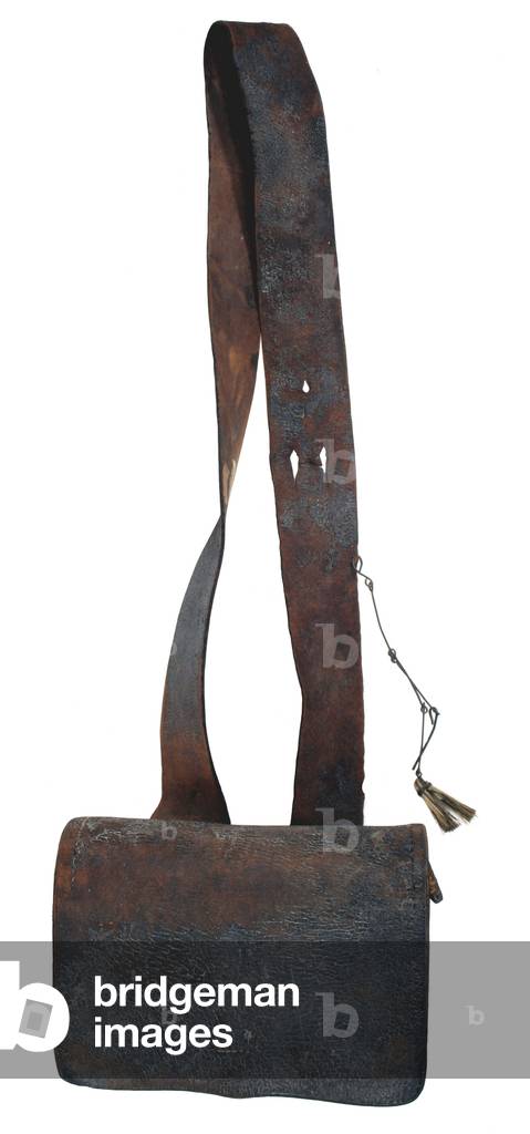 United States, Model 1808 Cartridge box and shoulder strap
