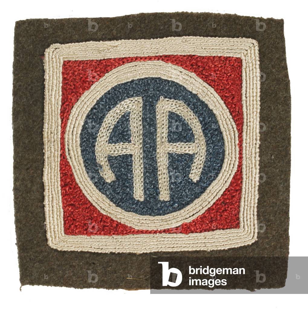 American shoulder patch of the 82nd Infantry Division