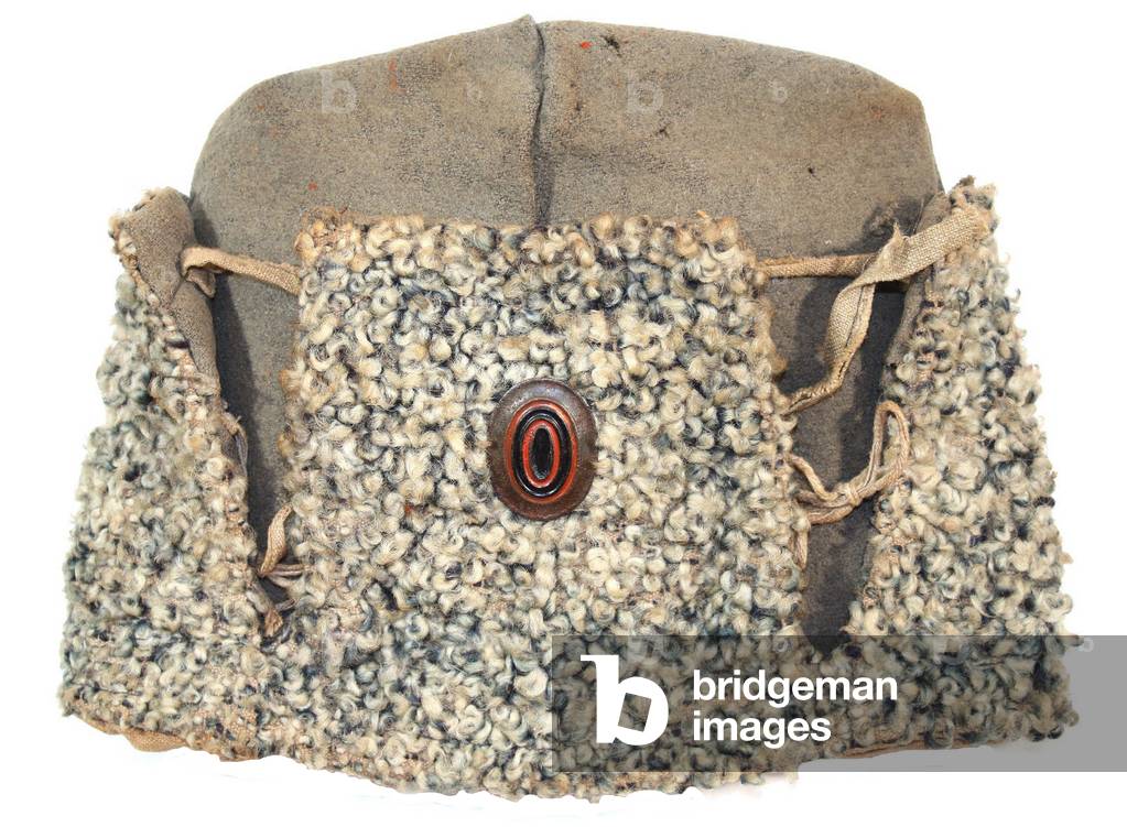 World War I , Imperial Russian Army Winter Cap, Cossack Style
