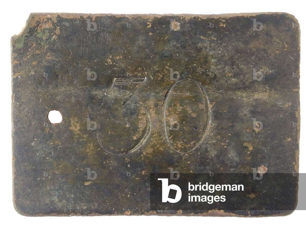 British 30th Regiment of Foot belt plate excavated in South Carolina