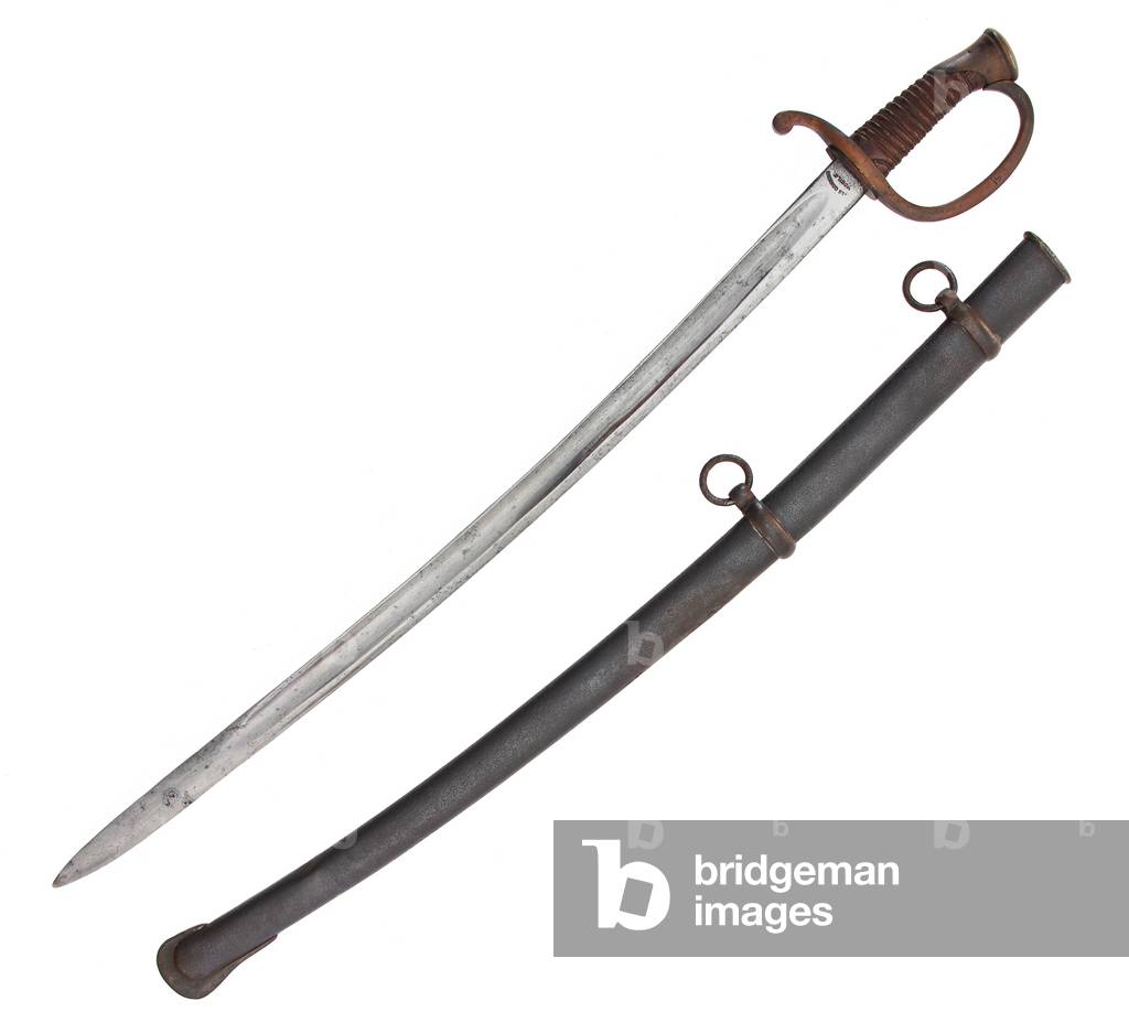 Confederate Light artillery Saber Made By James Conning, Mobile, Ala.