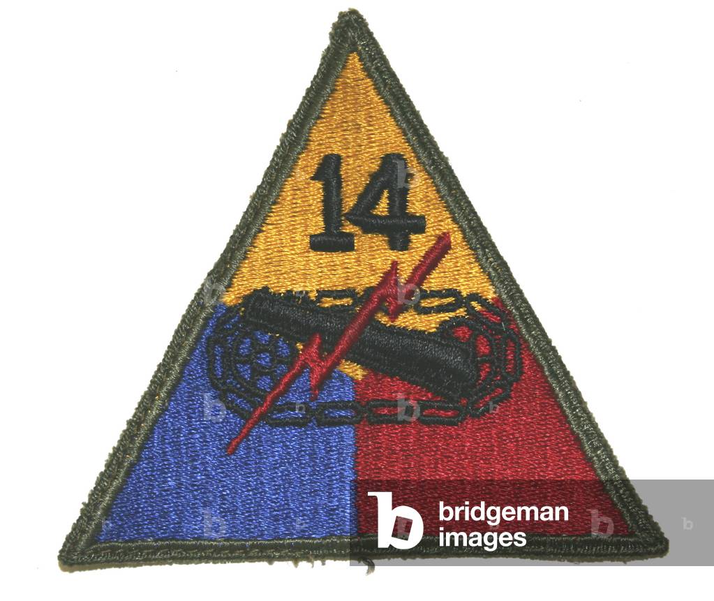 United States,14th Armored Division Shoulder Patch
