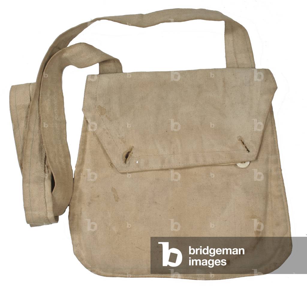 Massachusetts State issue canvas haversack dated 1862