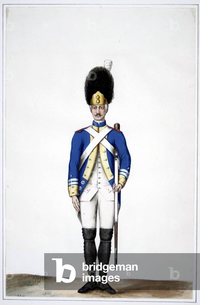 Grenadier of the French Royal Deux Ponts,104th Regiment