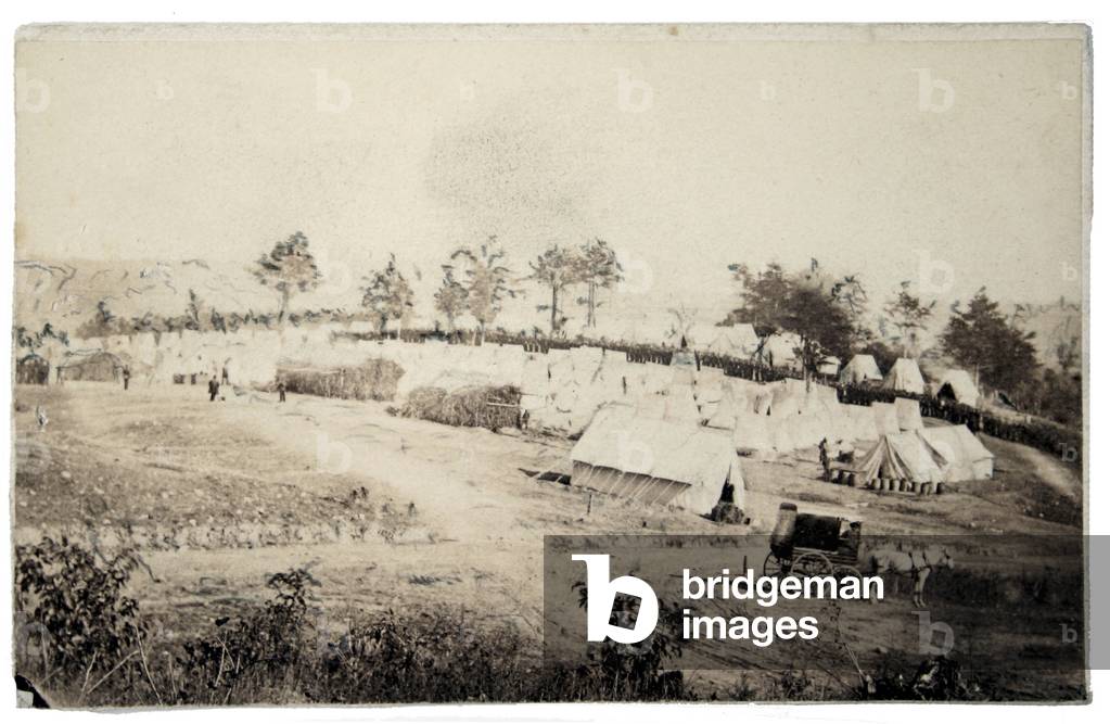 169th New York Volunteers at Camp Chain Bridge Virginia.
