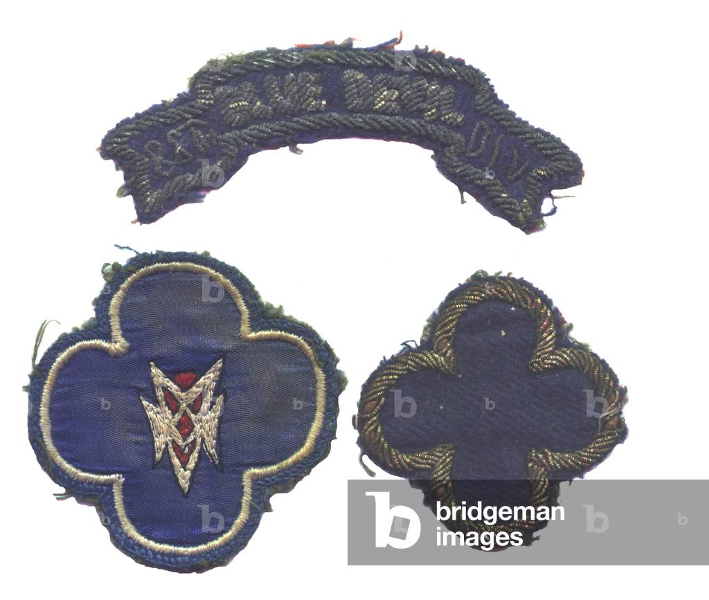 United States,88th Division Theater made patches