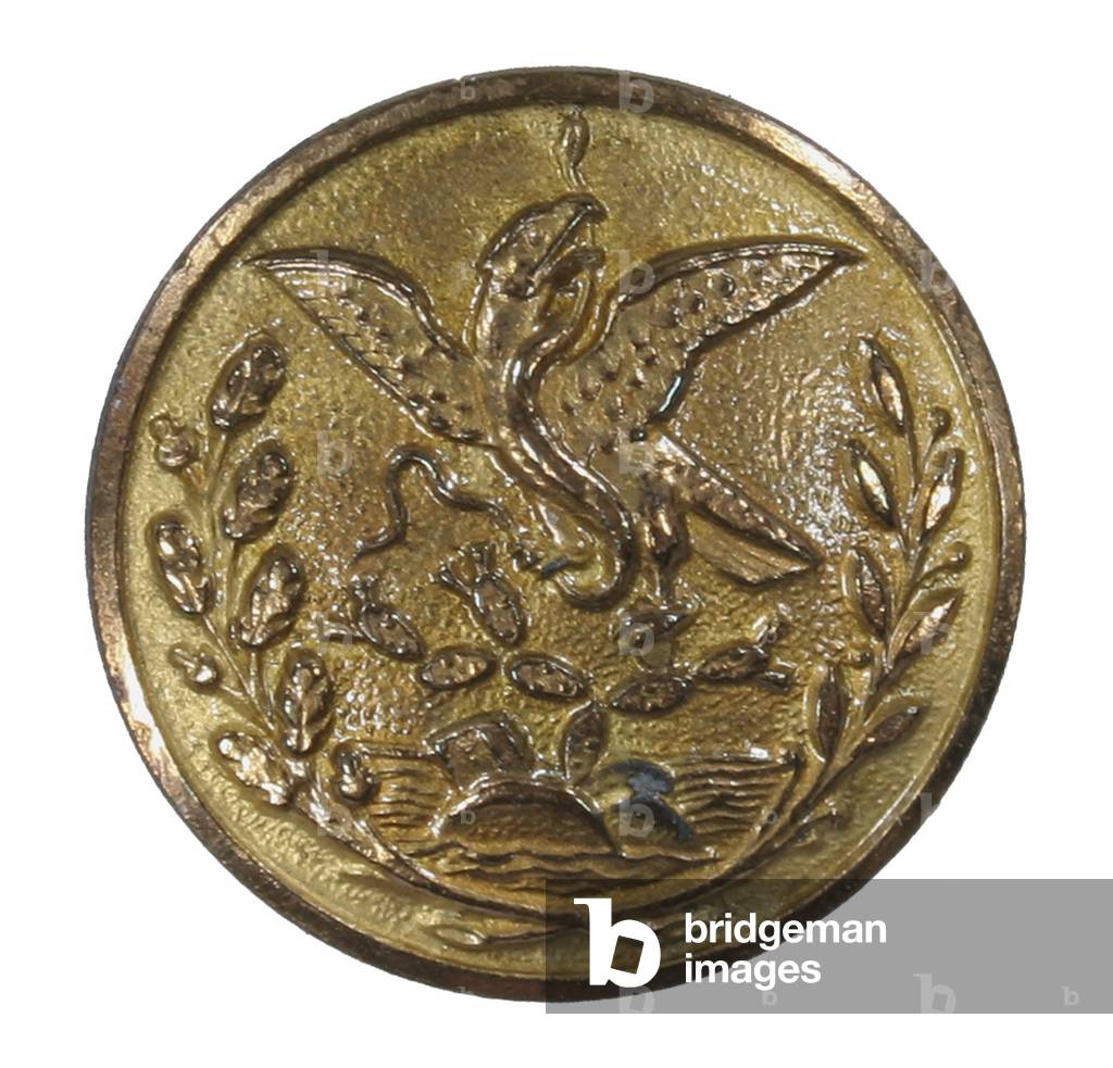 Mexican officer's button