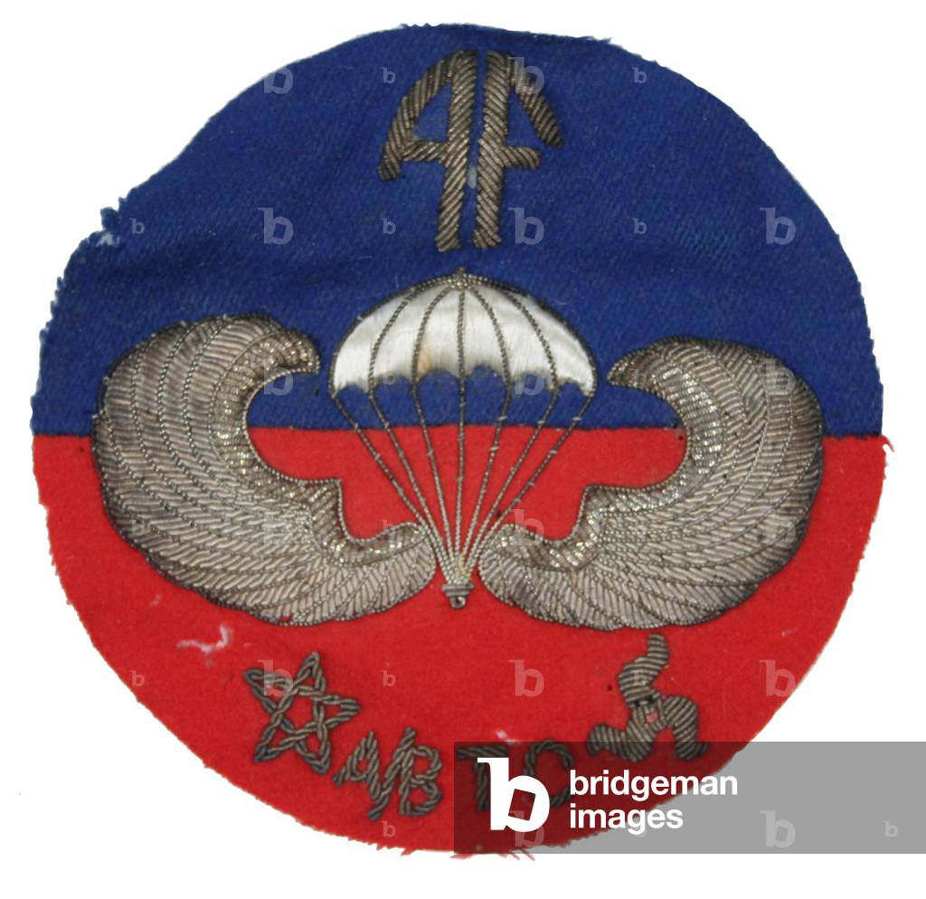 United States, Shoulder patch US Parachute training school Sicily 1944