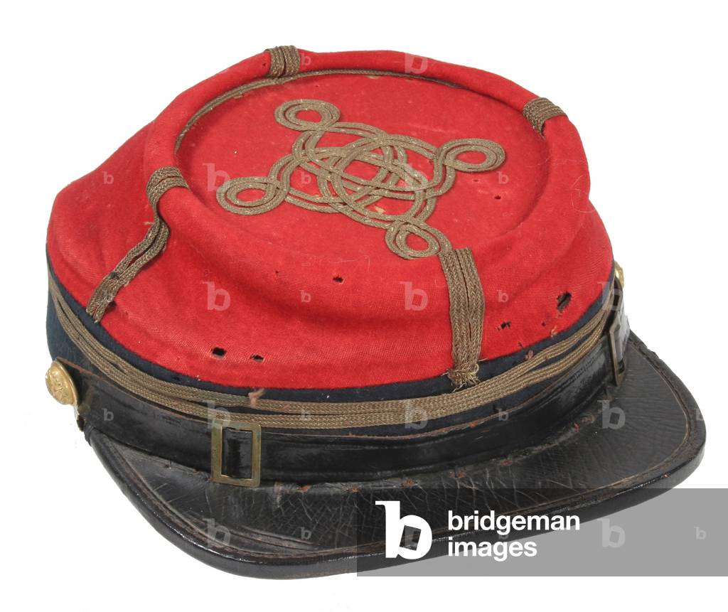 Kepi worn by William H. Mallory Volunteer Aide De Camp