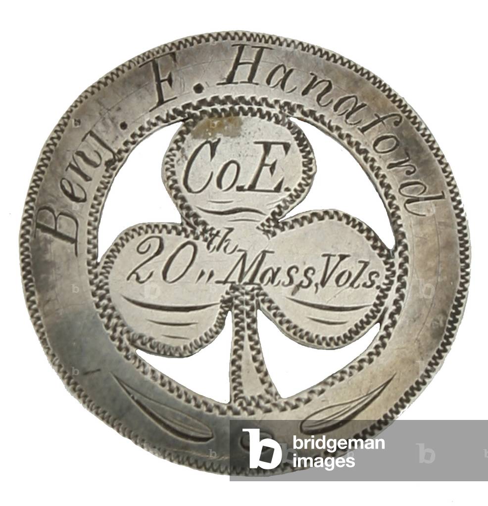 Union Army, 2nd Army Corps Badge of the 20th Massachusetts Regiment