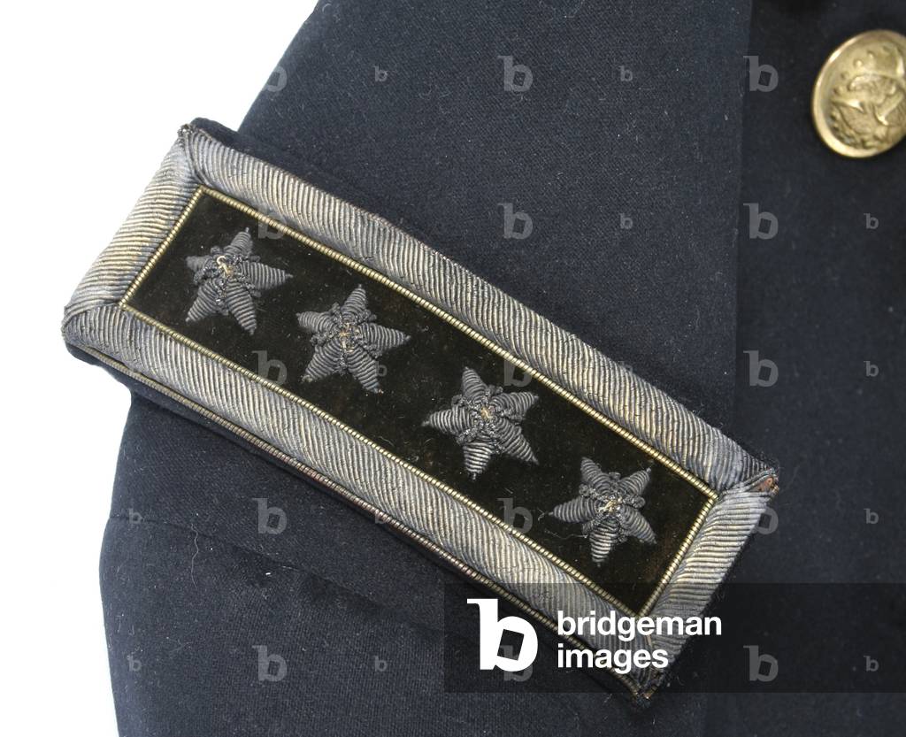 Lt. General shoulder strap on coat of U.S. Grant circa 1866