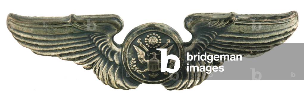 United States, USAAF Air Crew Sterling silver wings