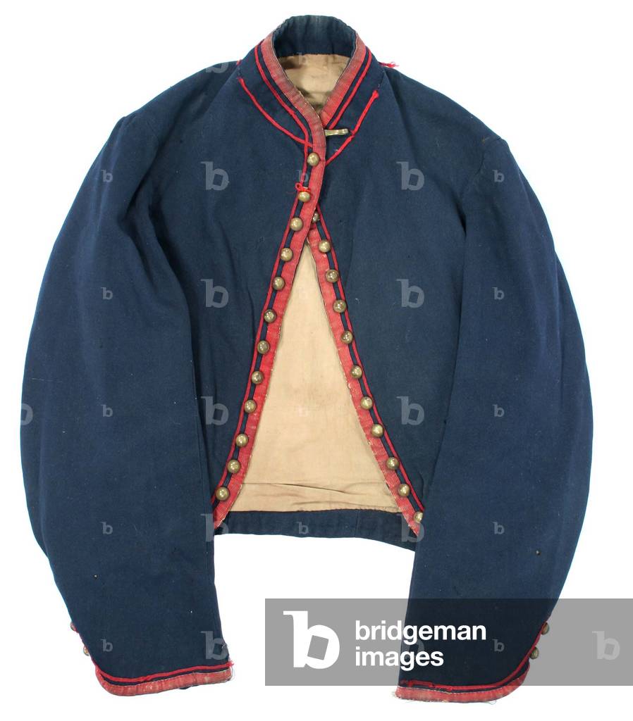 Jacket worn by Edward N. Fulton, 72nd Penna. Vols, Baxter's Zouaves