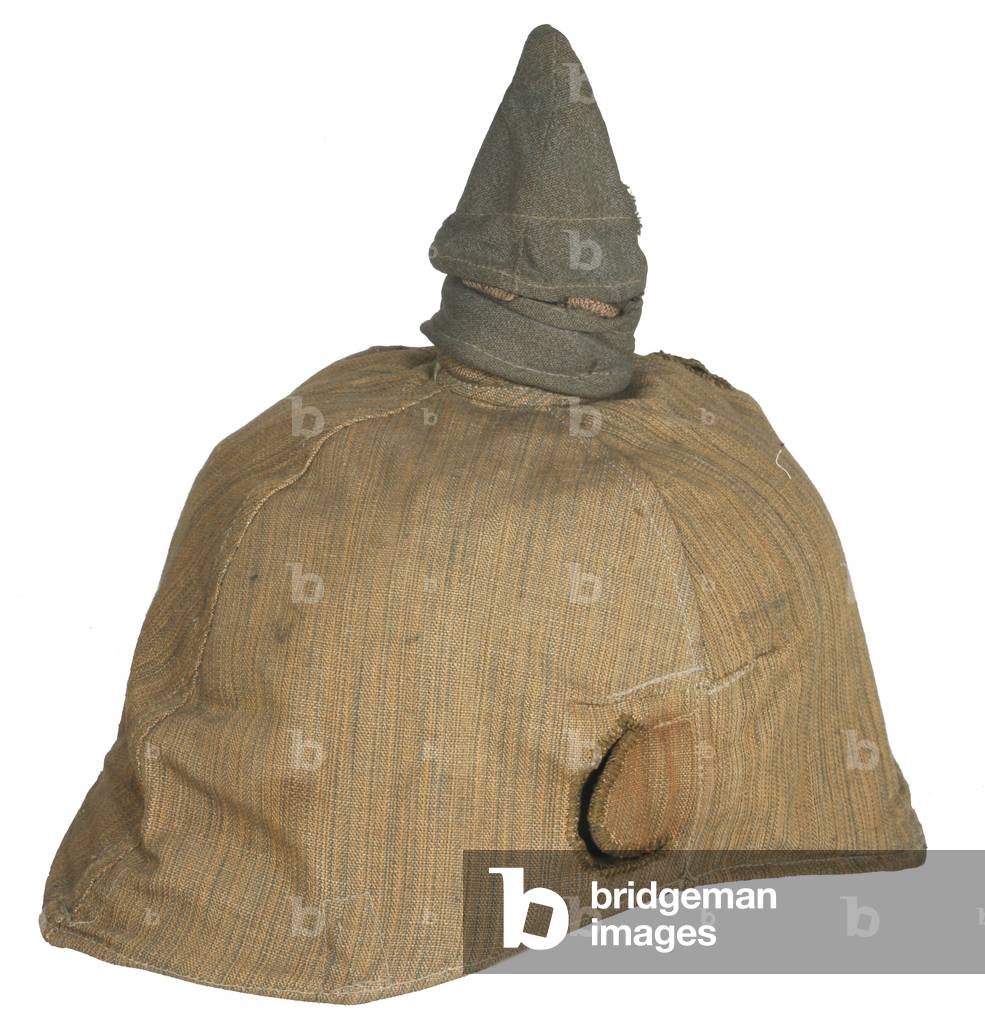 Germany, Spike Helmet With Camouflage Cloth Cover - Connecticut Museum Of History