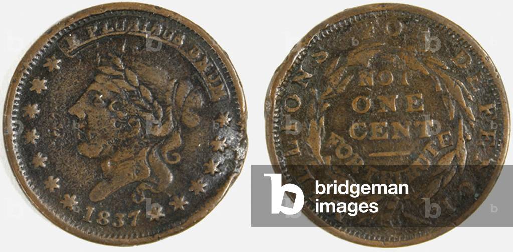 1837 Hard Times Token