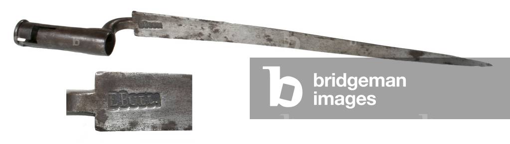 American bayonet signed by Elijah Buell of Connecticut