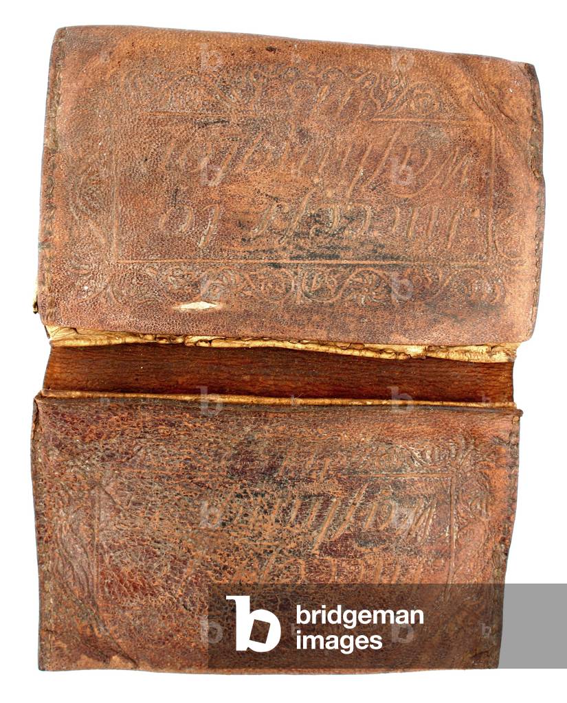 Success to General Washington 1775 embossed leather pocket book
