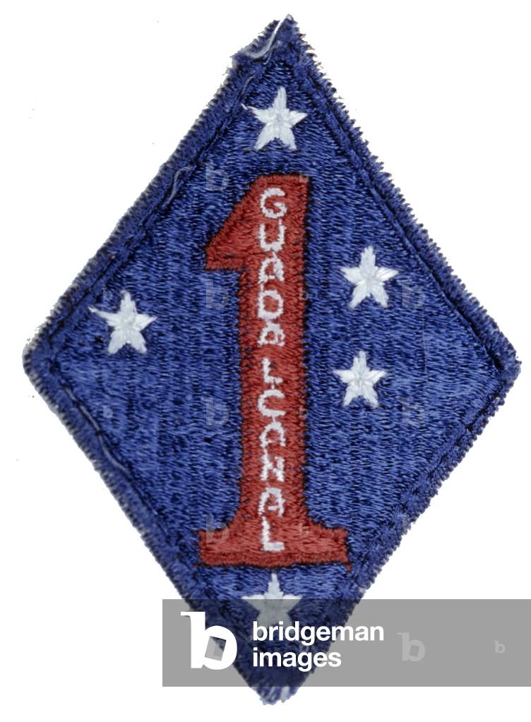United States,1st Marine Division shoulder patch