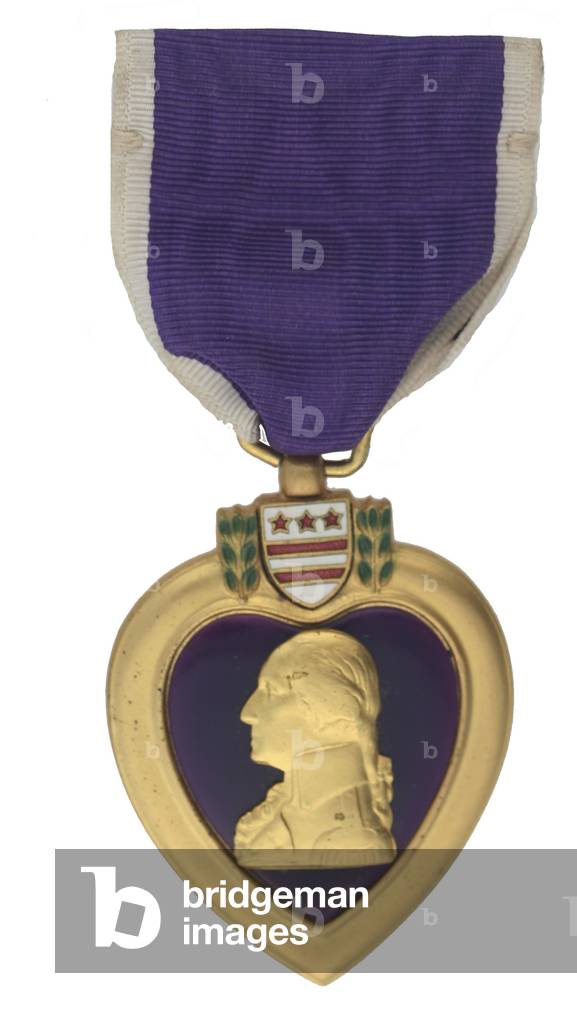 United States Purple Heart Medal awarded for wounds
