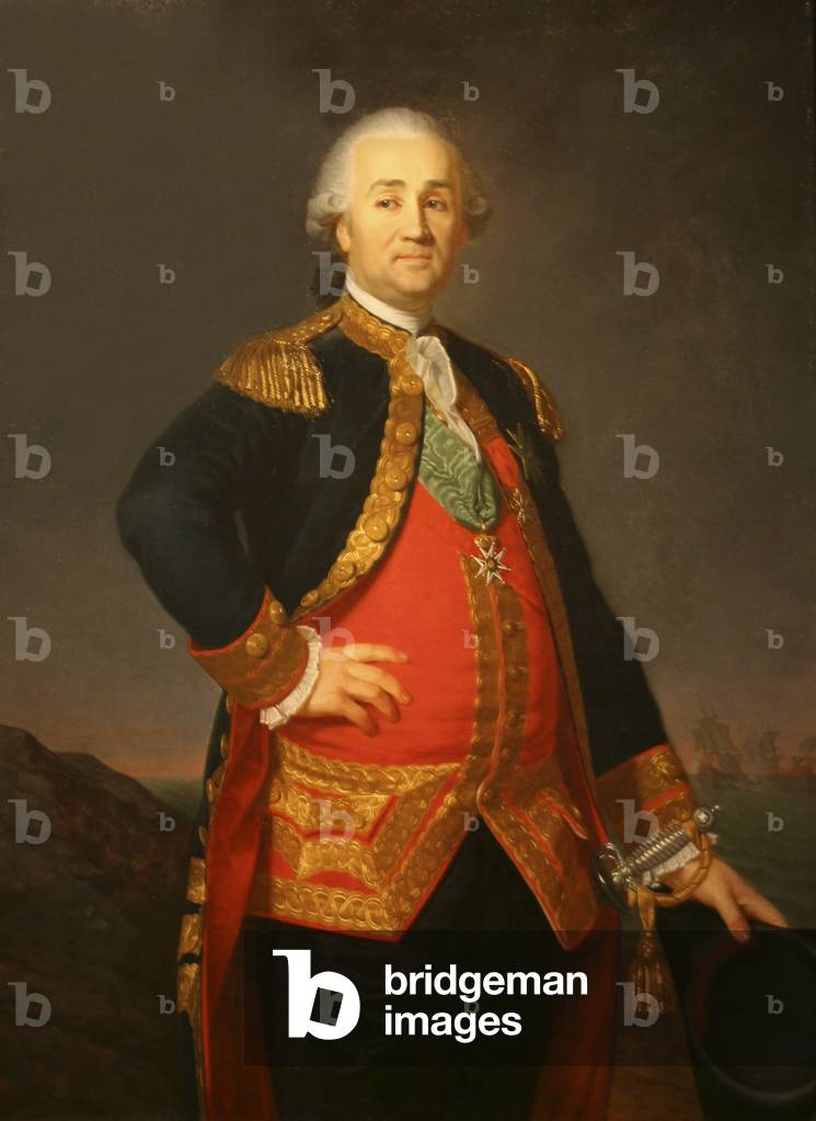 French Naval officer Antoine Vicomte du Beaumont (1733-1805)