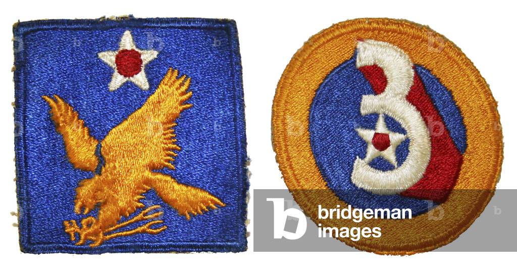United States, Shoulder patch of the 2nd and 3rd Air Forces