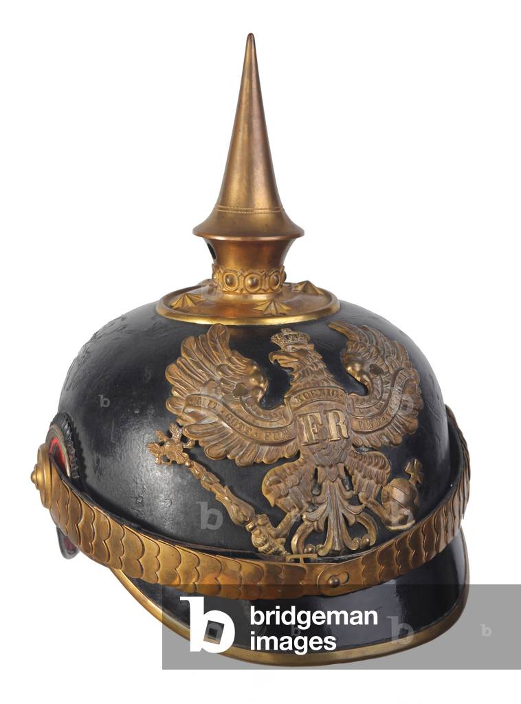 World War One, Germany, Prussian Officers Spike Helmet