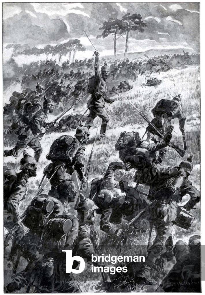 Germans attack at Roye and Fresnoy, Sept 30, 1914